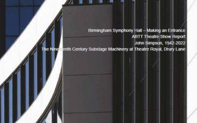 The Nineteenth Century Substage Machinery – The Theatre Royal, Drury Lane